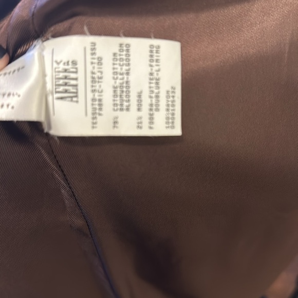 Moschino Couture Brown Patchwork Harlequin Velvet Coat - Picture 13 of 16